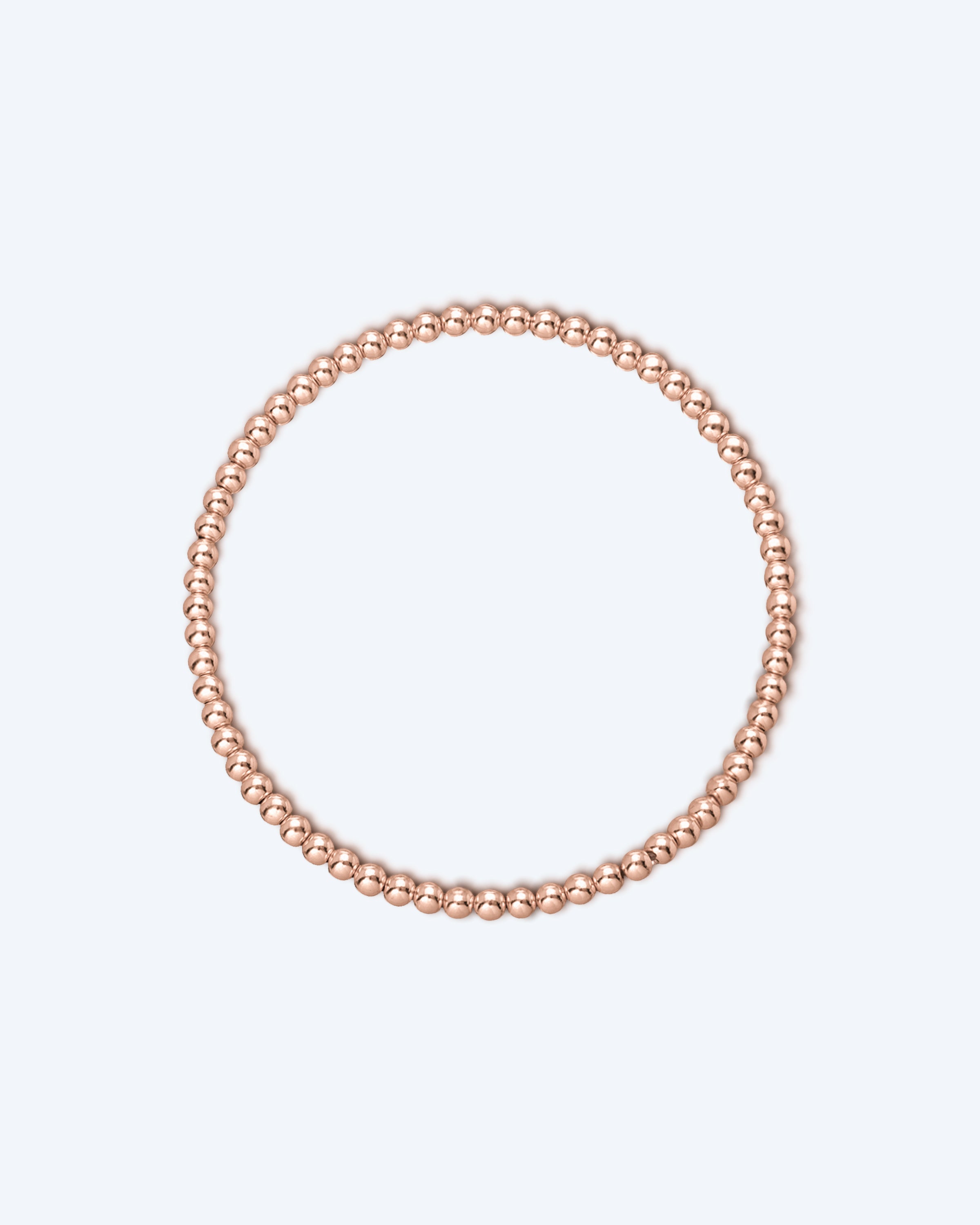 Golden Globe Bracelet - 3mm