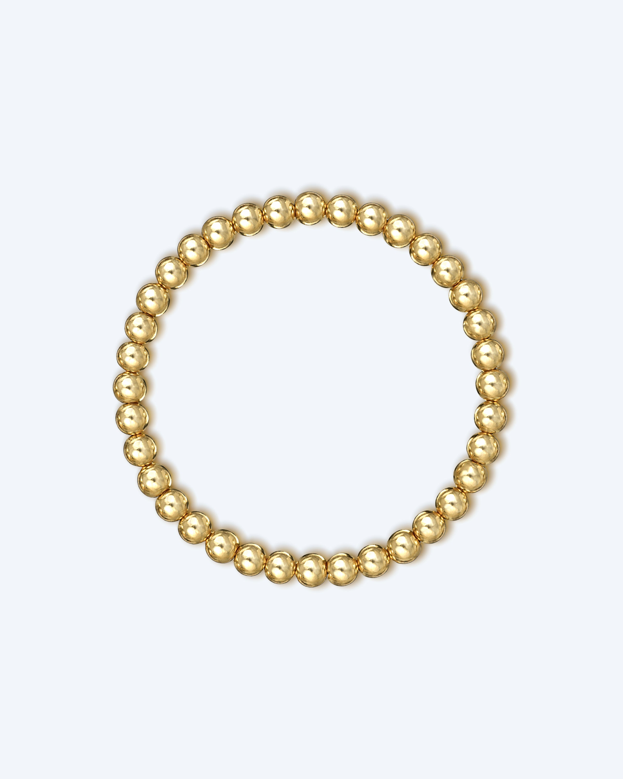 Golden Globe Bracelet - 5mm