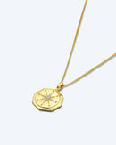 En Route 66 Compass Necklace