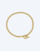 Golden Globe Toggle Bracelet