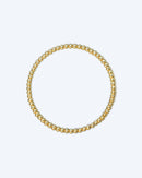 Golden Globe Bracelet - 3mm