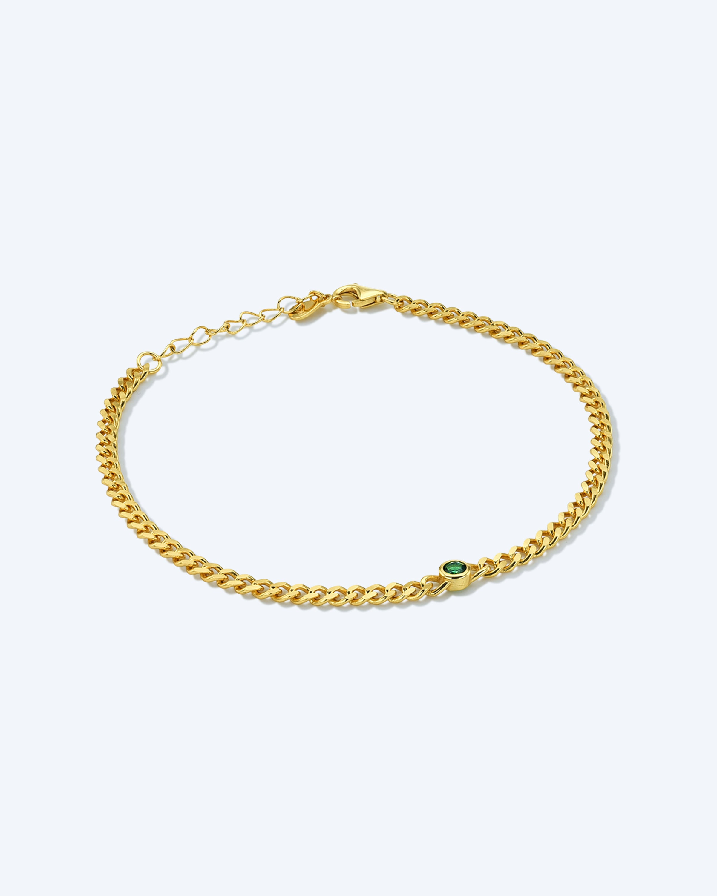 Heritrage Chain Gem Bracelet