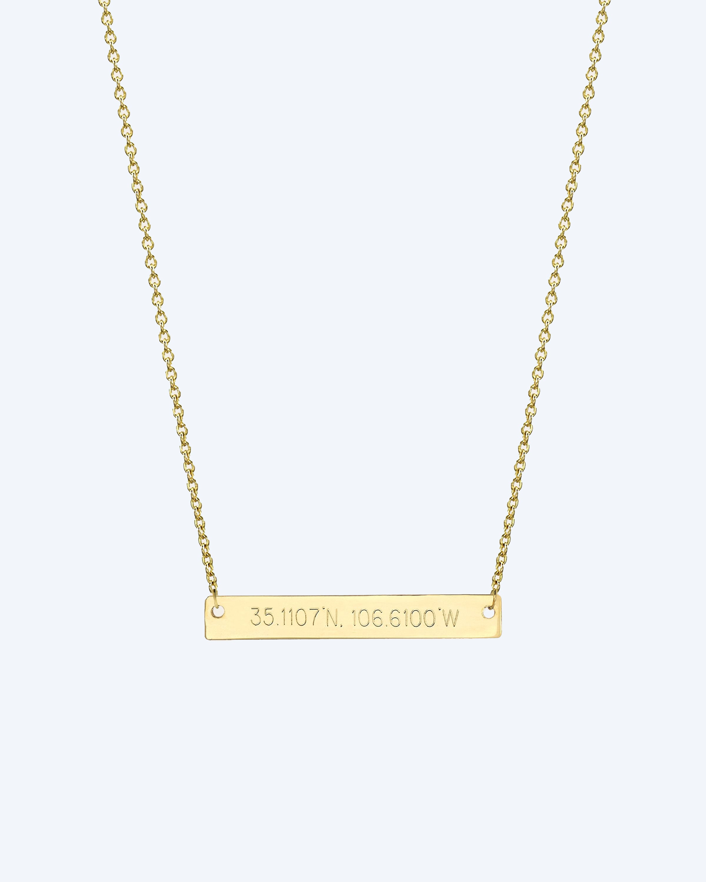 Mini Name Plate Necklace