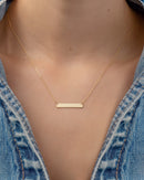 Mini Name Plate Necklace