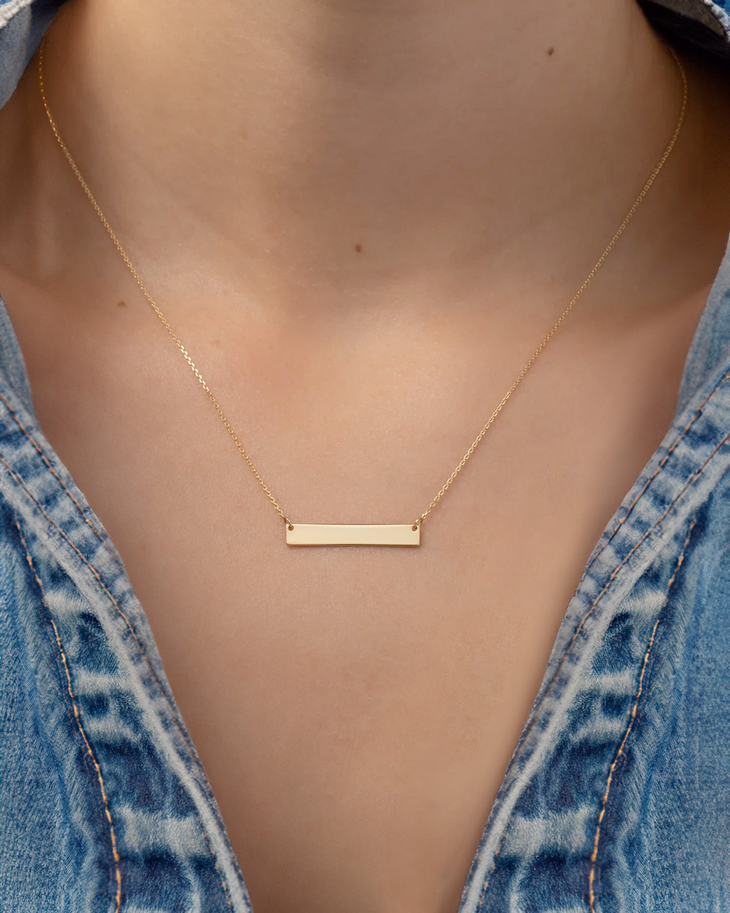 Mini Name Plate Necklace