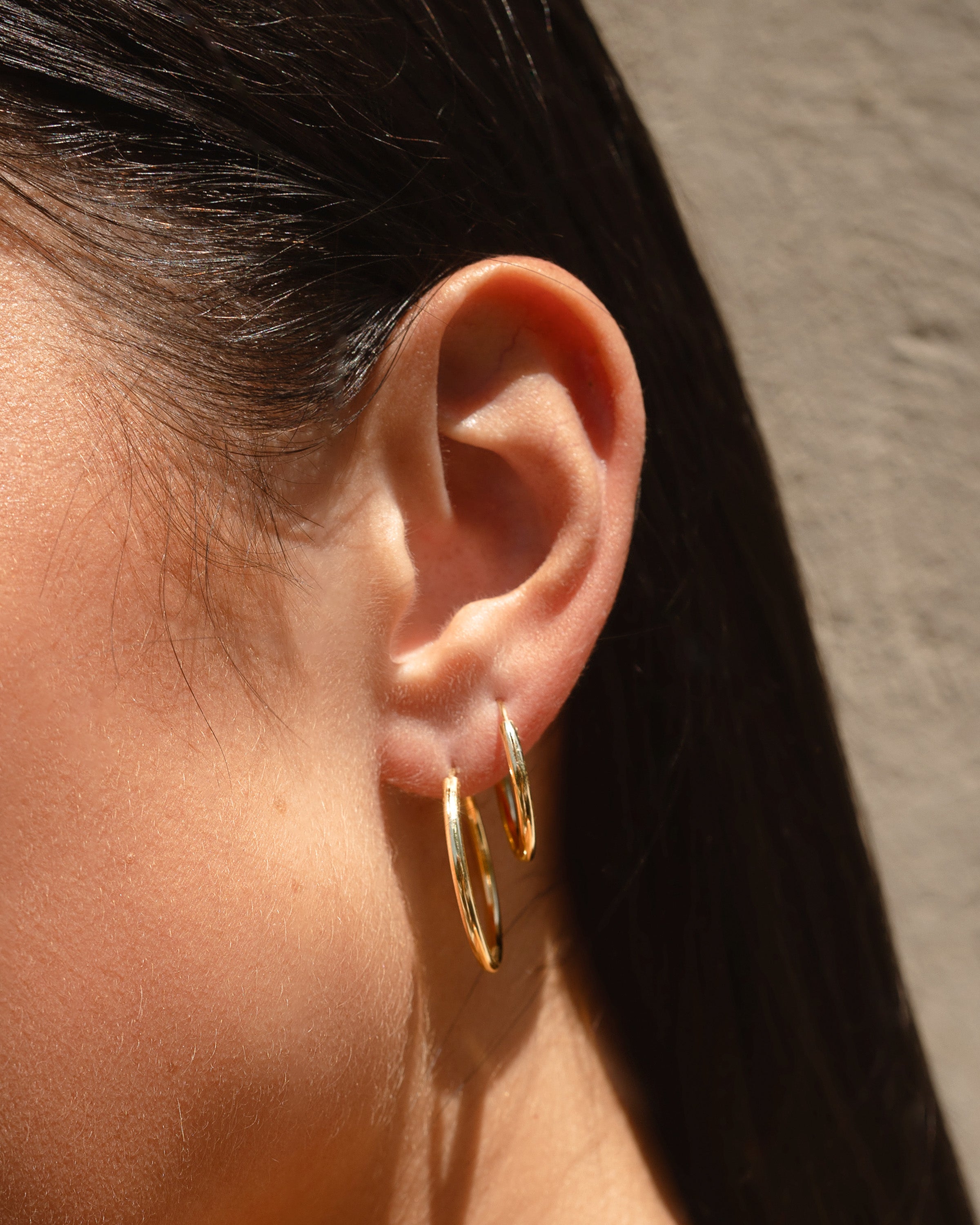 Spicy Thread Hoops - Small