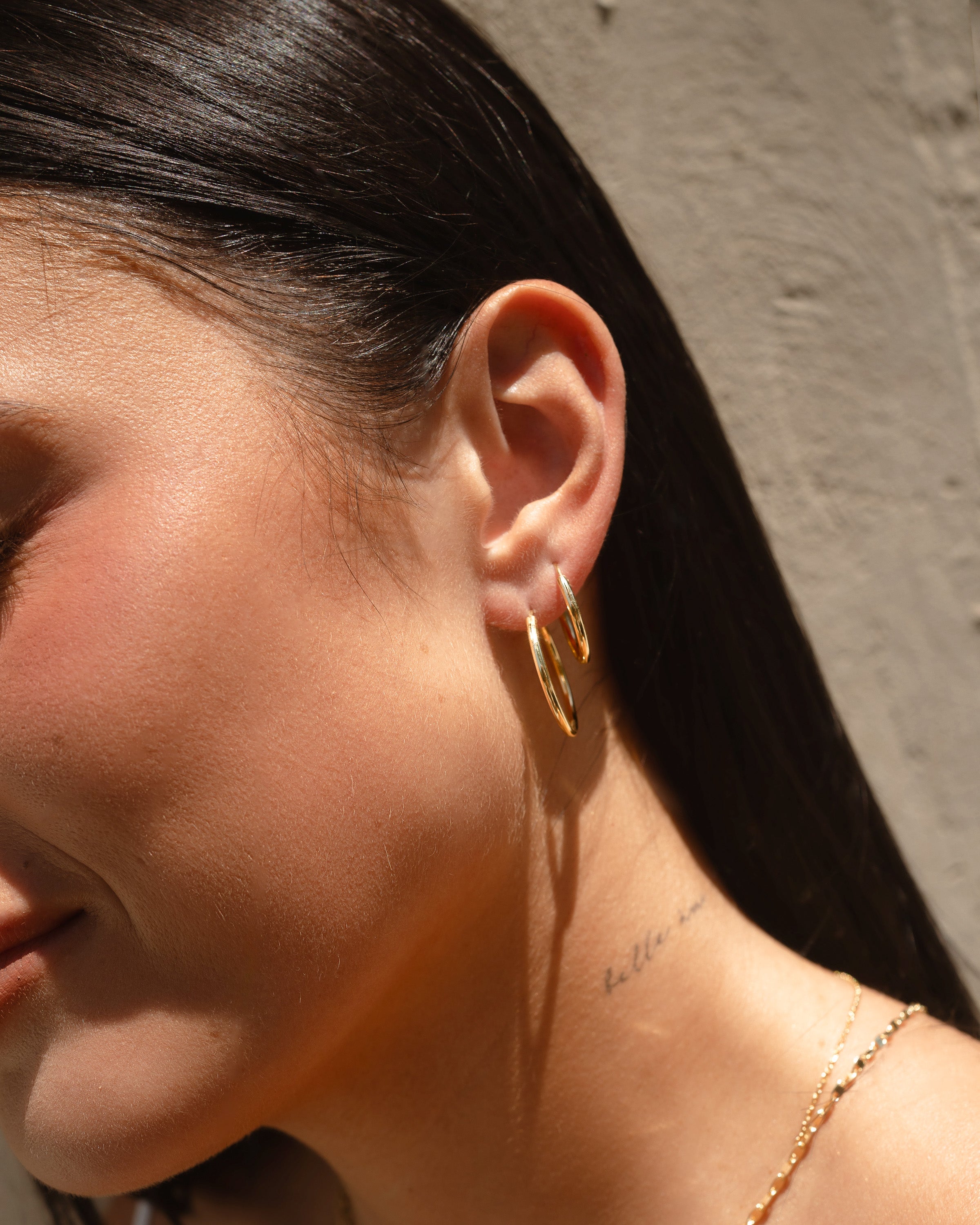 Spicy Thread Hoops - Small