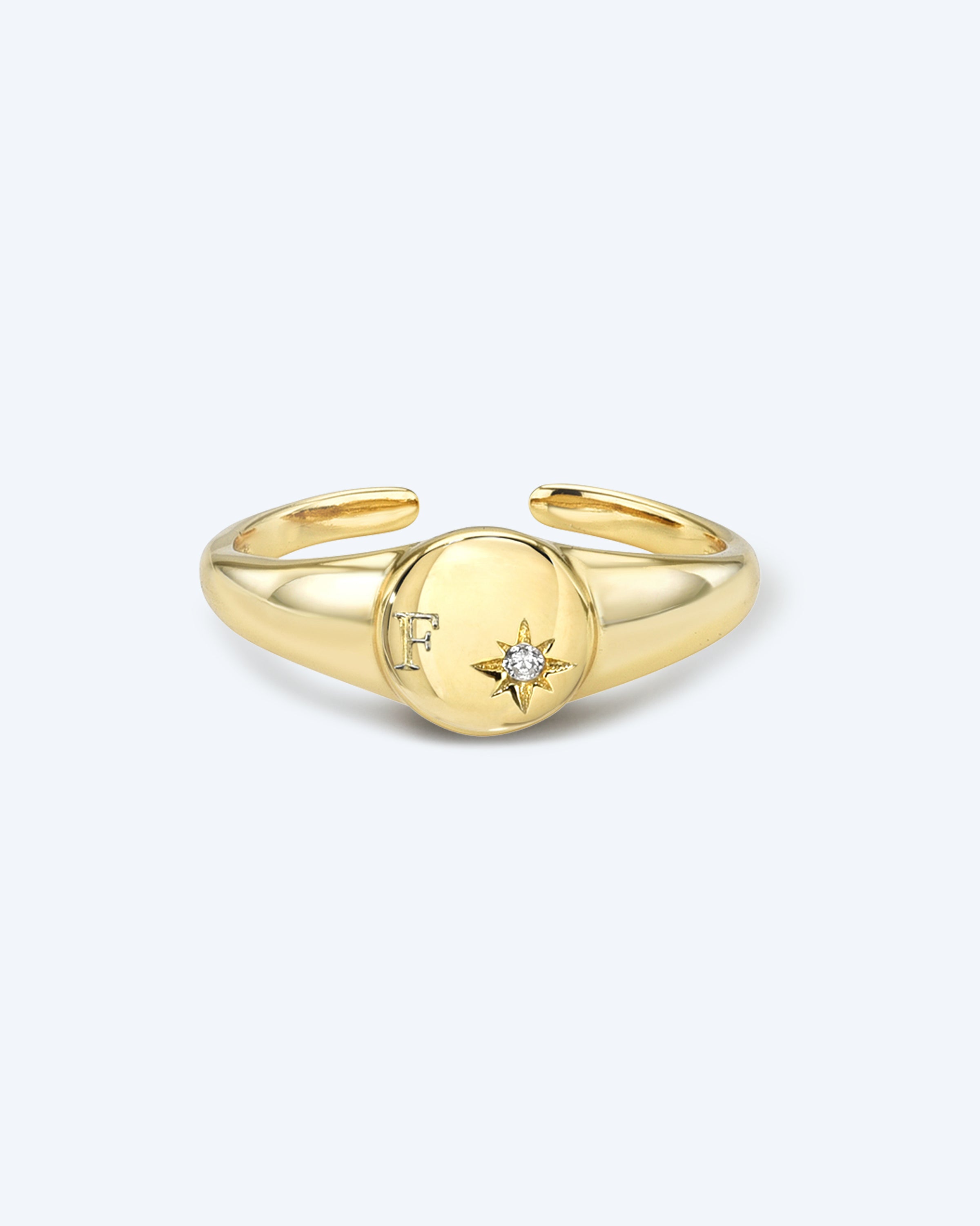 Wish Upon a Star Signet Ring